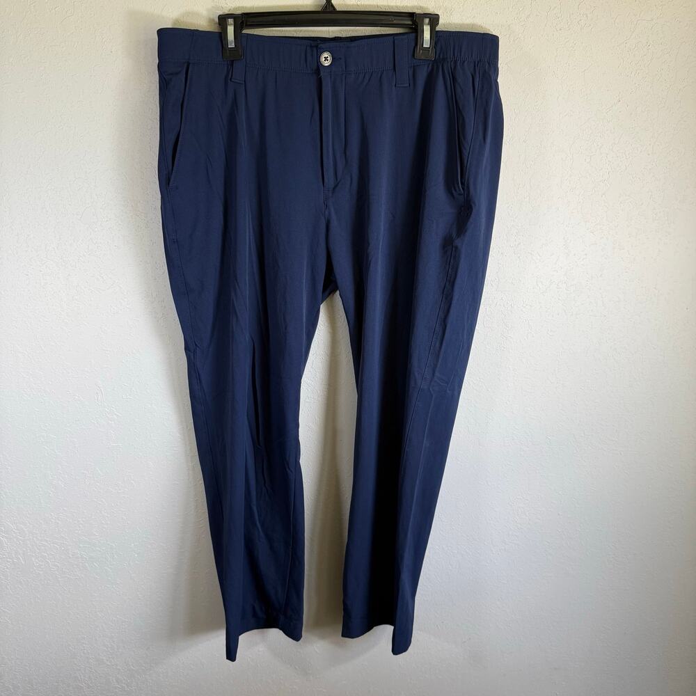 Men’s 38x30 Navy Under Armour Golfing Activewear Sporty Lightweight Pants